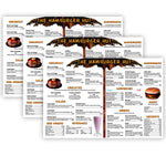Remedia Publications Menu Math: The Hamburger Hut Book, 6 Extra Menus Per Pack, 3 Packs (REM102D-3)