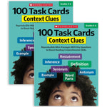 Scholastic Teaching Solutions 100 Task Cards: Context Clues Activity Book, Pack of 2 (SC-860317-2)