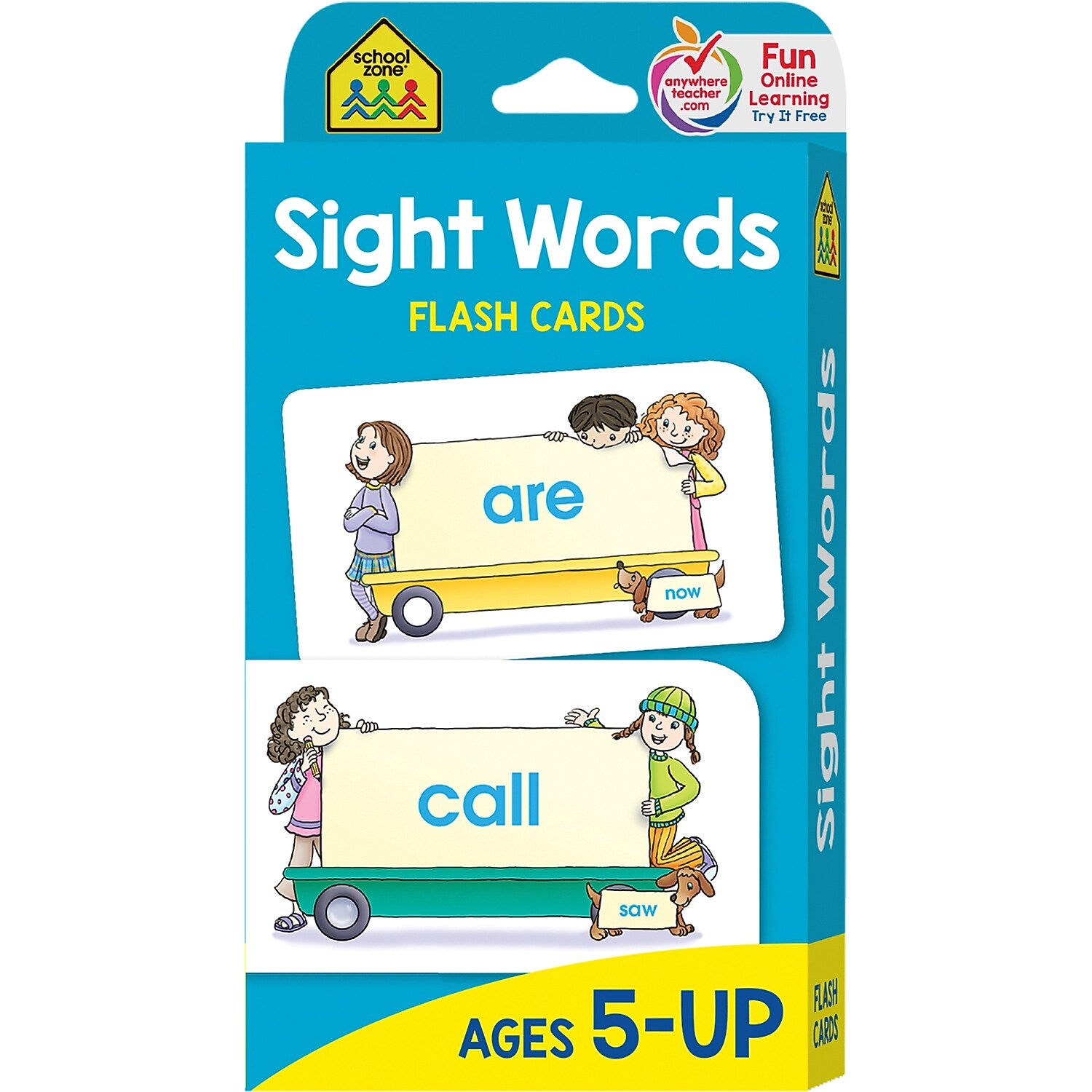 School Zone Publishing Sight Words Flash Cards, 6 Packs (SZP04002-6)