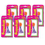 Trend Enterprises Rhyming Pocket Flash Cards, 6 Packs (T-23026-6)