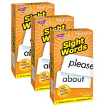 TREND Sight Words Skill Drill Flash Cards, 3 Packs (T-53003-3)