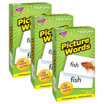 TREND Picture Words Skill Drill Flash Cards, 3 Packs (T-53004-3)