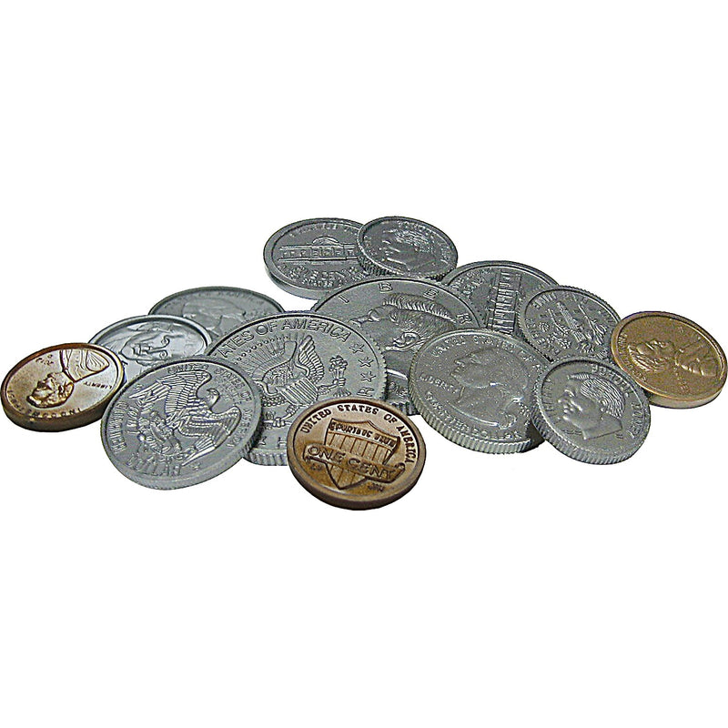 Teacher Created Resources Play Money: Assorted Coins, Pack of 6 (TCR20639-6)