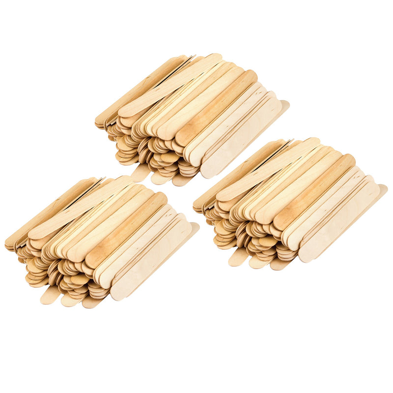 Teacher Created Resources STEM Basics: Jumbo Craft Sticks, 200 Per Pack, 3 Packs (TCR20917-3)