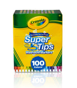 Crayola® Super Tips Washable Markers 100/Pack (58-5100)