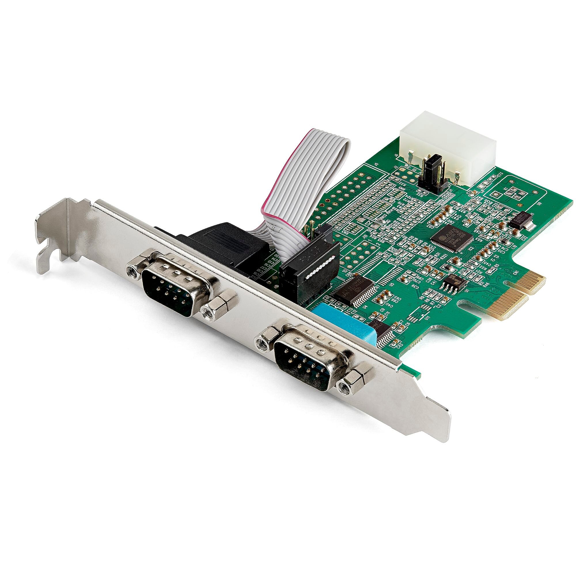 StarTech.com 2-port PCI Express RS232 Serial Adapter Card (PEX2S953)