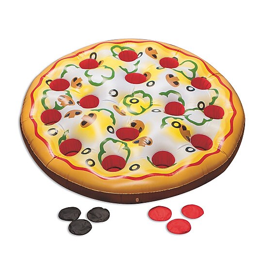 S&S Worldwide, Inflatable Jumbo Pizza Toss Game, (19054)