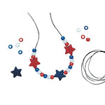 S&S Worldwide Patriotic Necklace, 12/Pack (CF-6539)