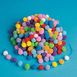 S&S Worldwide, Dense Pom Poms 5/8", 1000/Pack (FA3449)