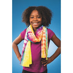 S&S Worldwide,  White Cotton Scarves Pk12, (FA3453)