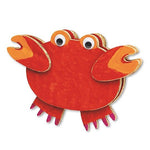 S&S Carl The Crab Craft Kit, 48/Pack (CF-13766)