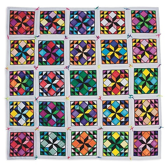 S&S Worldwide Velvet Collaborative Quilt Kit (GP3253)