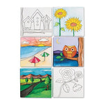 S&S White Stretched Canvas, 12/Pack (PS1398)