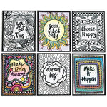 S&S Think Positive Velvet Art Posters (PS1422)