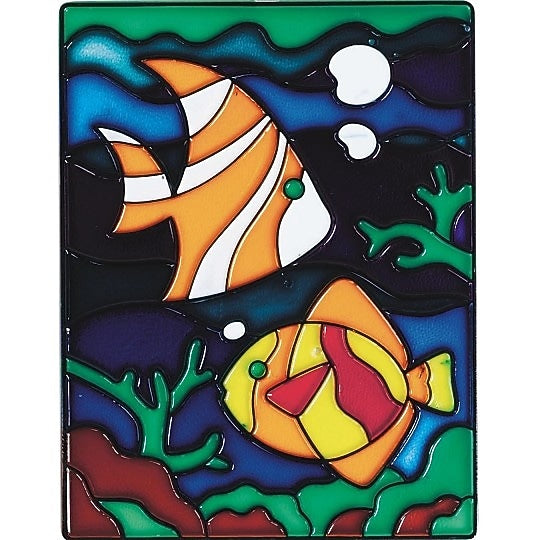S&S Worldwide Suncatcher Fish, 12/Pack (CF-1537)
