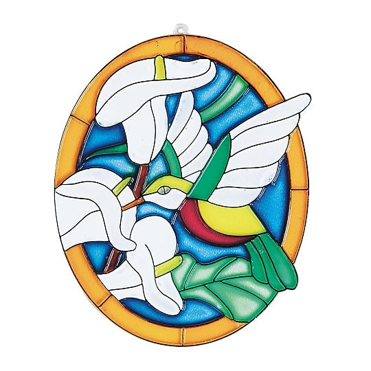 S&S Worldwide Suncatcher Hummingbird, 12/Pack (CF-1540)