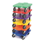 Spectrum All Surface Scooters, Assorted Colors, 6/Pack (W12944)