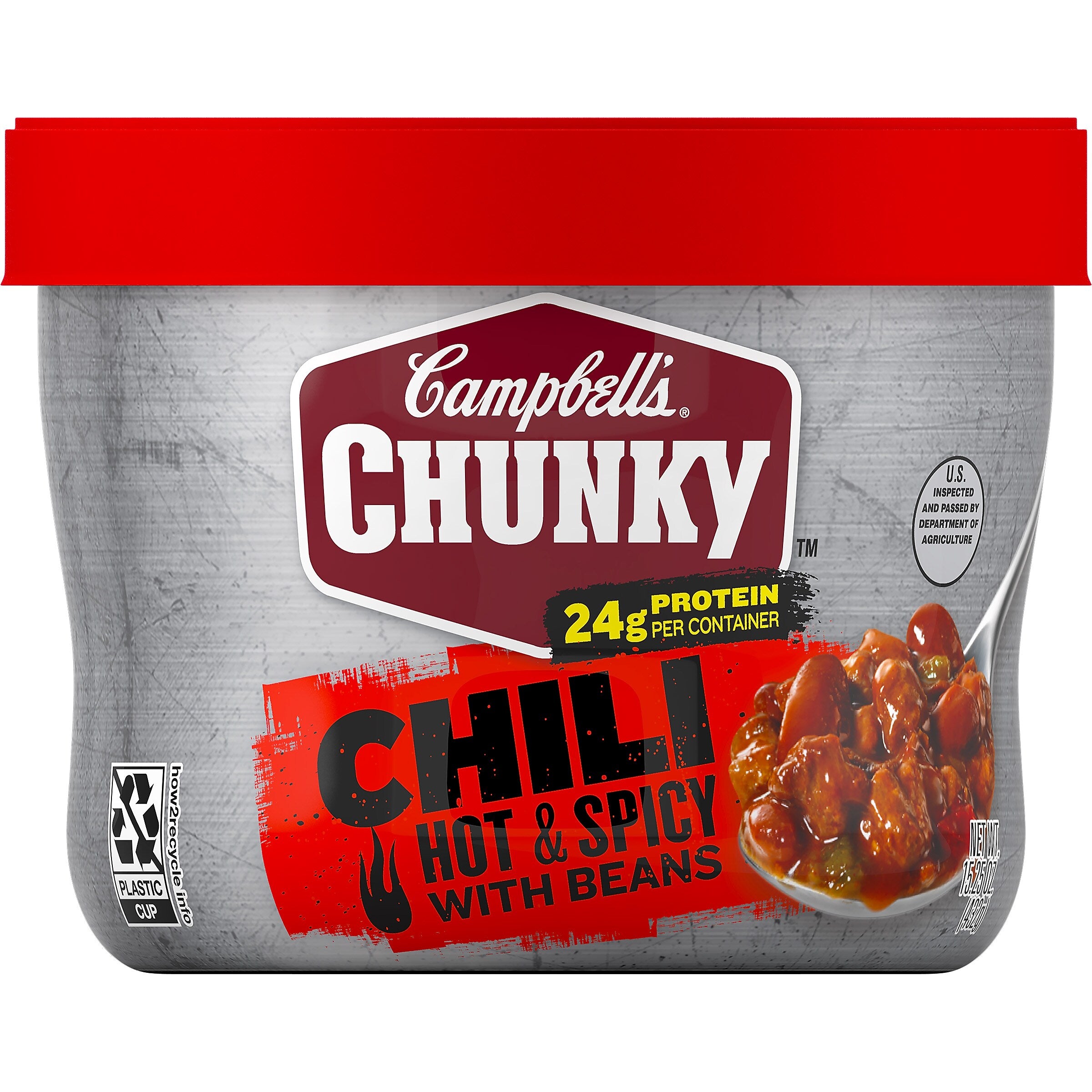 Campbell's Spicy Chili Soup, 15.25 oz., 8/Box (351-00013)