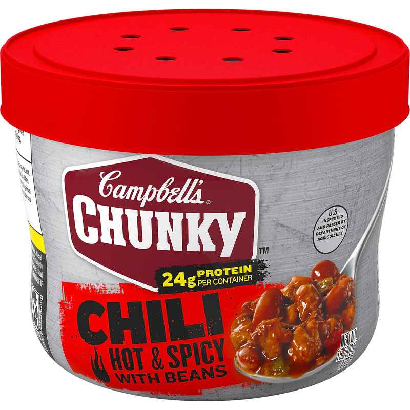 Campbell's Spicy Chili Soup, 15.25 oz., 8/Box (351-00013)
