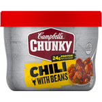 Campbell's Beef and Bean Chili Soup, 15.25 oz., 8/Box (351-00009)