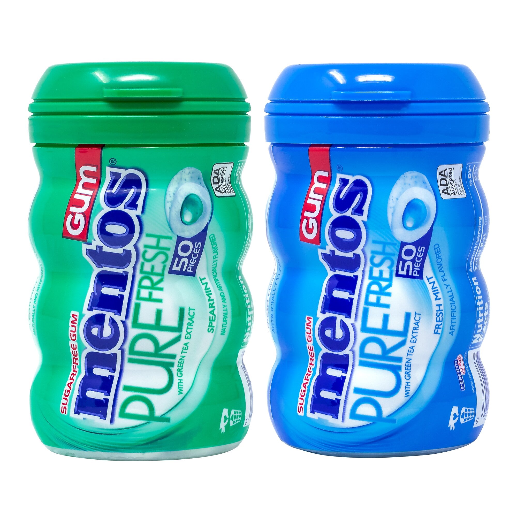 Mentos Sugar Free Mint Gum, 200 Pieces/Box, 2/Box (600-00727)