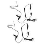 Cobra Surveillance Earbud Headset with Microphone, 3.5mm, 2-Pieces (GA-SV01 2P)