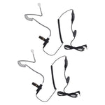Cobra Surveillance Earbud Headset with Microphone, 3.5mm, 2-Pieces (GA-SV01 2P)