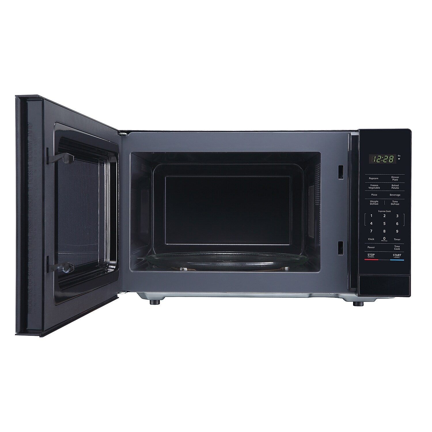 Magic Chef 1.1-Cu. Ft. 1000W Digital Touch Countertop Microwave, Black (MC110MB)