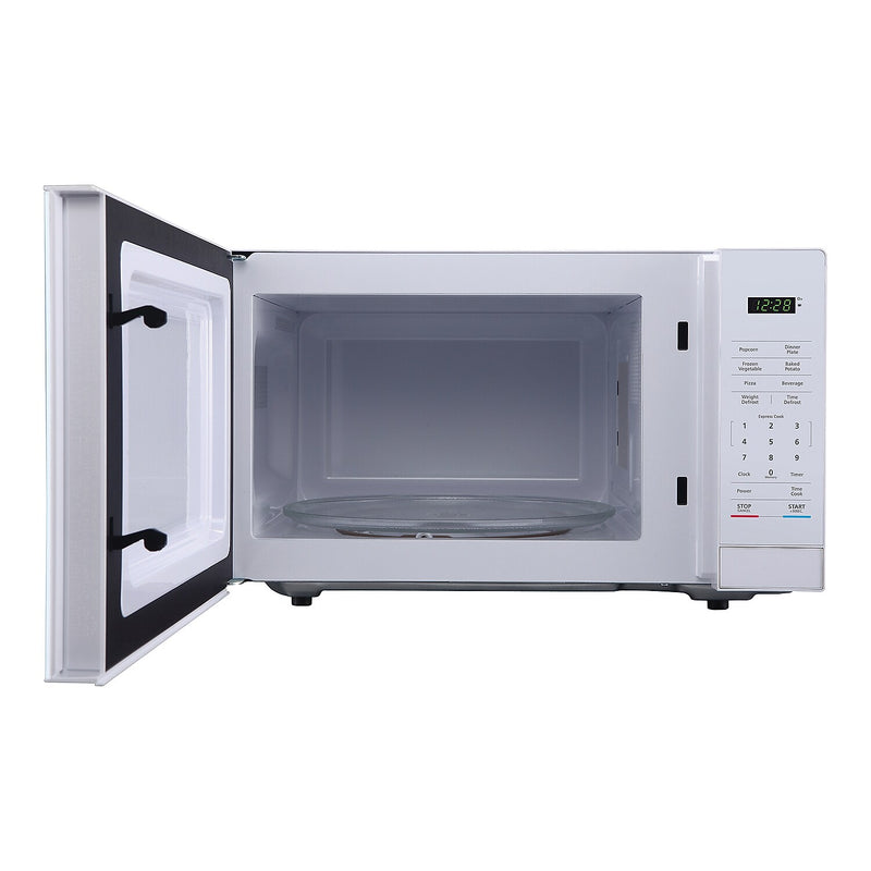 Magic Chef 1.1-Cu. Ft. 1000W Digital Touch Countertop Microwave, White (MC110MW)