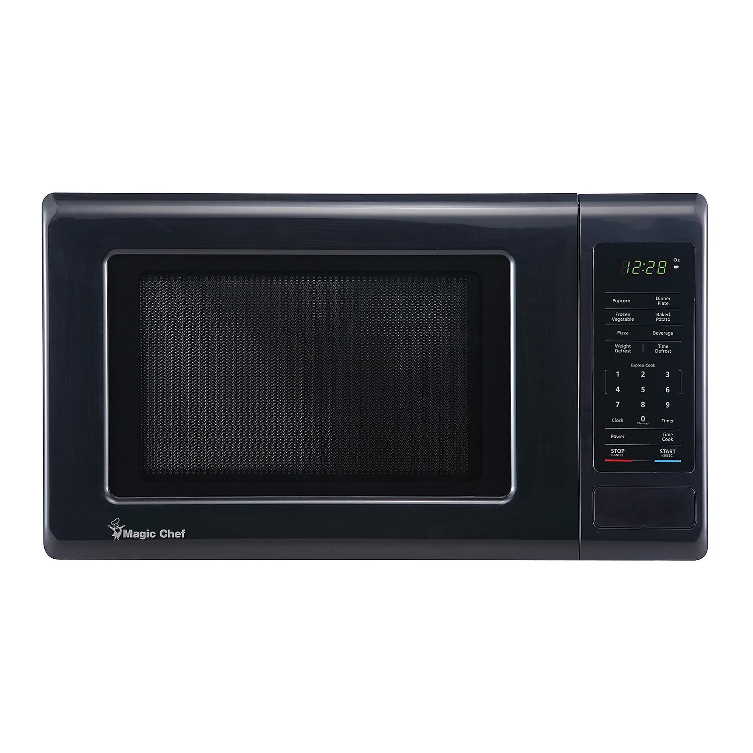 Magic Chef 0.9-Cu. Ft. 900W Digital Touch Countertop Microwave, Black (MC99MB)