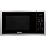 Magic Chef 0.9-Cu. Ft. 900W Countertop Digital Touch Microwave, Stainless Steel (MC99MST)