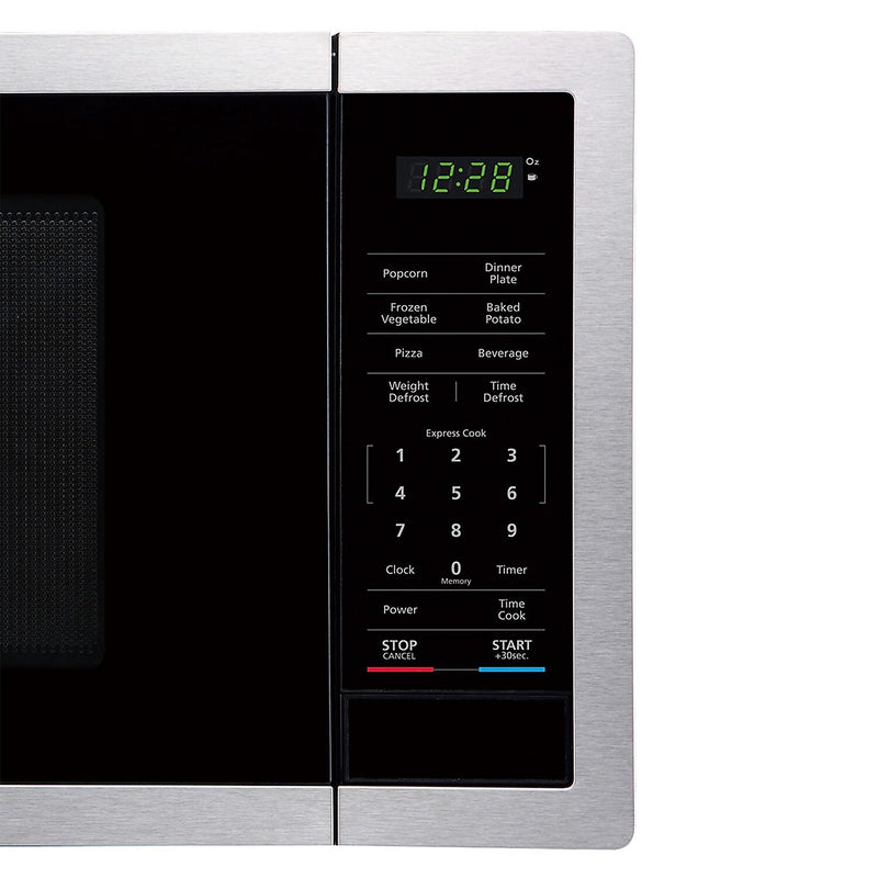 Magic Chef 0.9-Cu. Ft. 900W Countertop Digital Touch Microwave, Stainless Steel (MC99MST)