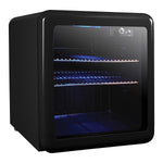 Magic Chef MCB17CHB 1.7-Cu. Ft. Retro Beverage Cooler, Black