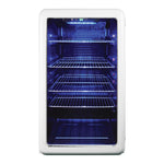 Magic Chef MCB34CHW 3.4-Cu. Ft. Retro Beverage Cooler, White