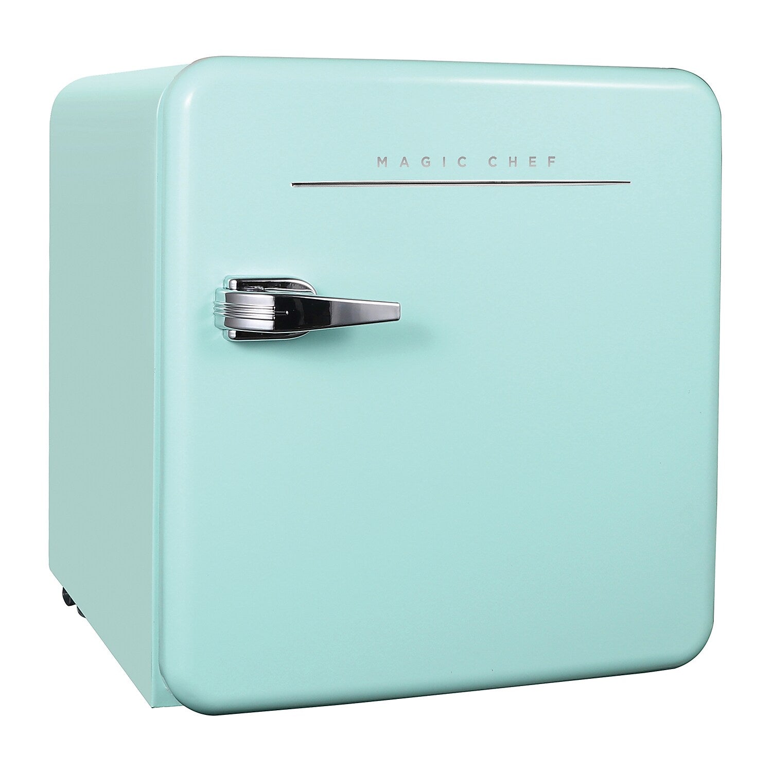 Magic Chef MCR16CHM 1.6-Cu. Ft. Retro Mini Fridge with Manual Defrost, Green