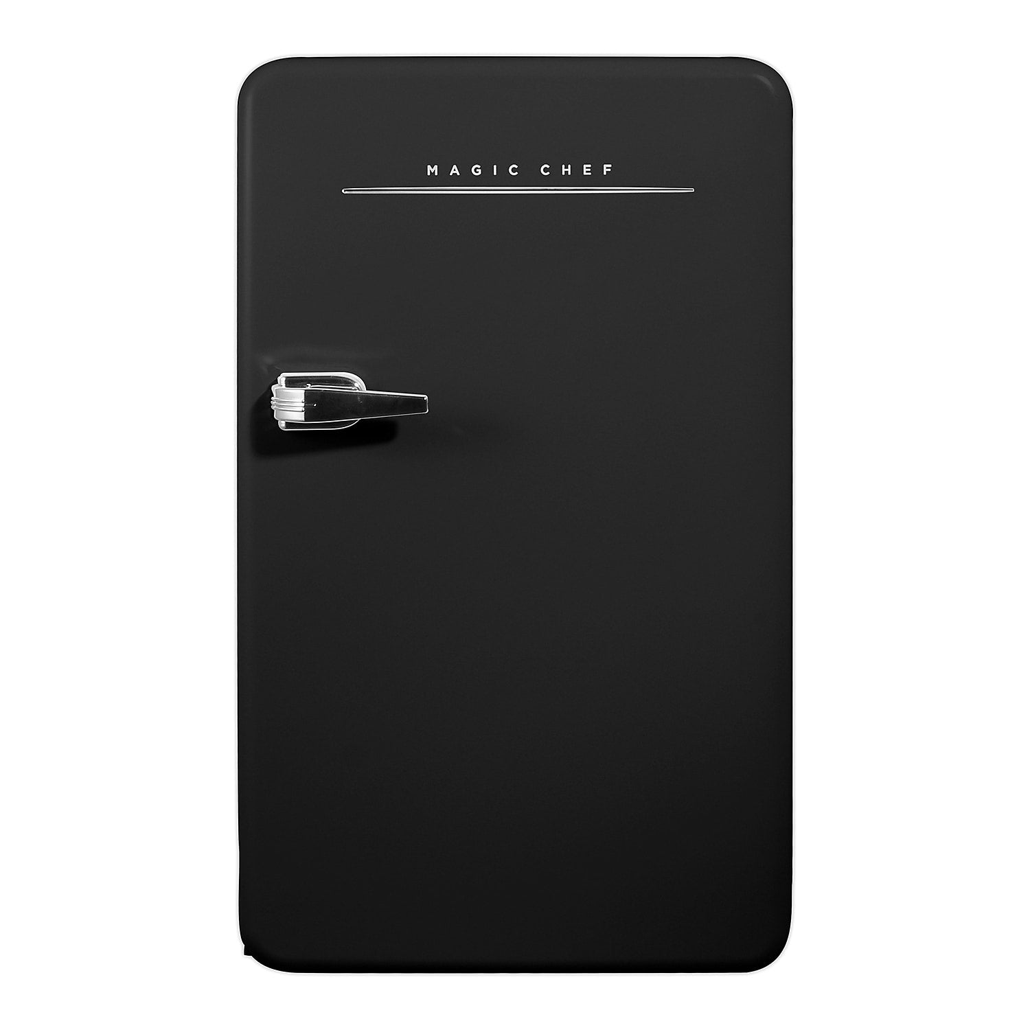 Magic Chef MCR32CHB 3.2-Cu. Ft. Retro Mini Fridge with Manual Defrost, Black