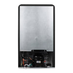 Magic Chef MCR32CHB 3.2-Cu. Ft. Retro Mini Fridge with Manual Defrost, Black