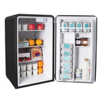 Magic Chef MCR32CHB 3.2-Cu. Ft. Retro Mini Fridge with Manual Defrost, Black