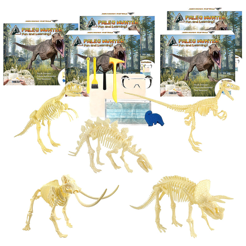 Hamilton Buhl Paleo Hunter All Five Dinosaurs Dig Kit (HECPHKIT5)