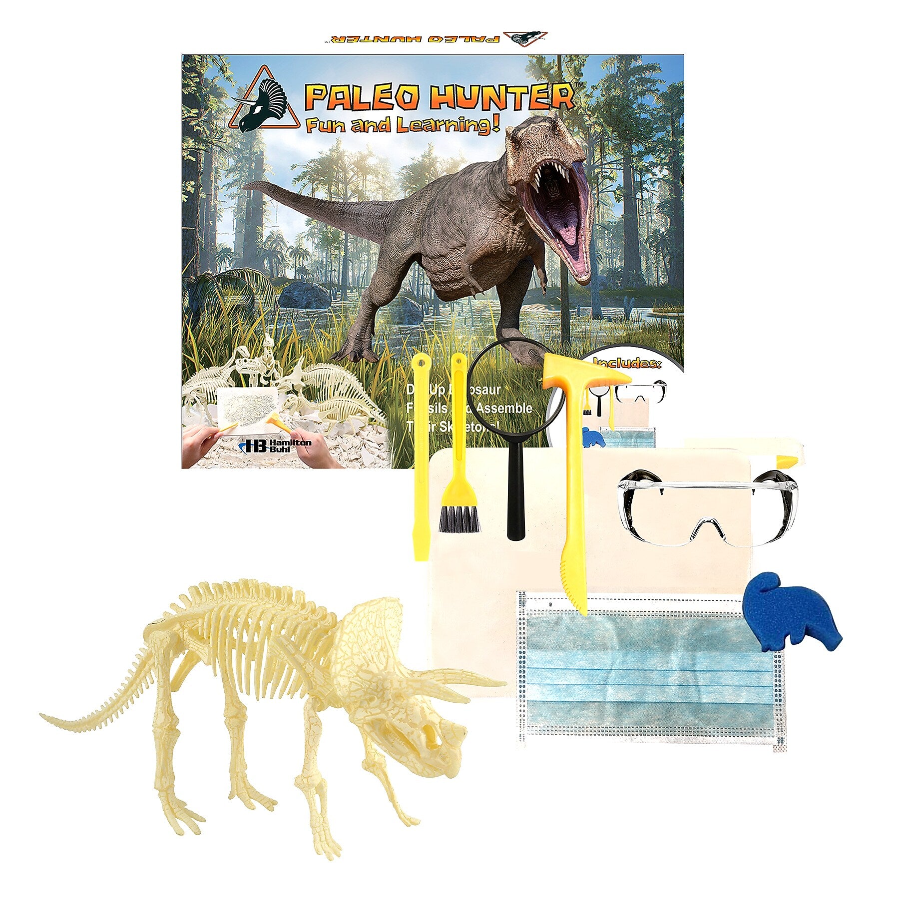 Hamilton Buhl Paleo Hunter Triceratops Rex Dig Kit (HECPHTRT)