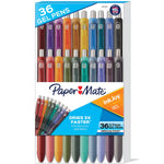 Paper Mate InkJoy Gel Pens, Medium Point, 0.7mm, Assorted Colors, 36/Pack (SAN2132016)