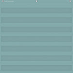 Teacher Created Resources Calming Blue 7-Pocket Chart, 28" x 28" (TCR20101)