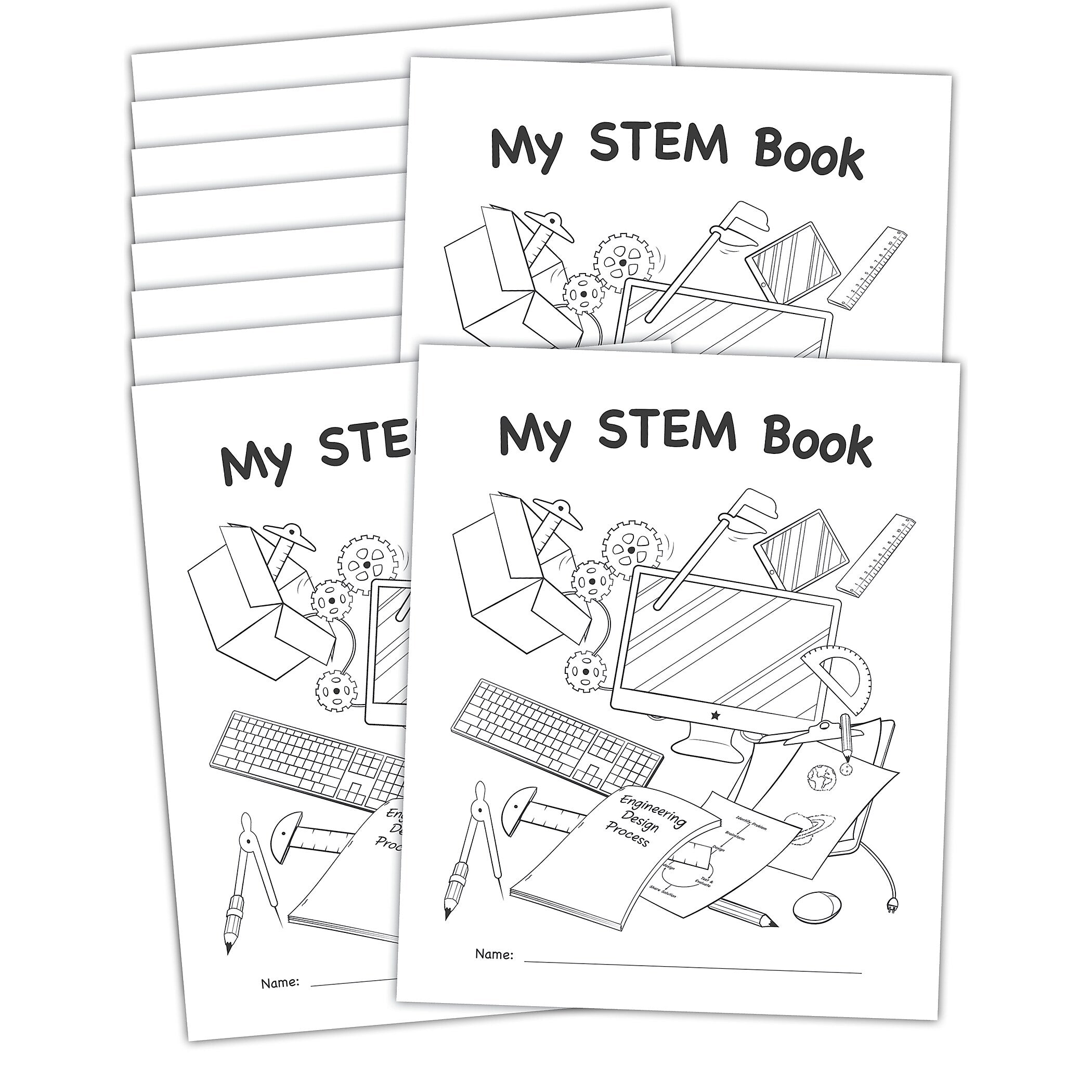 Teacher Created Resources My Own Books: My Own STEM Book Activity Book, 10/Pack