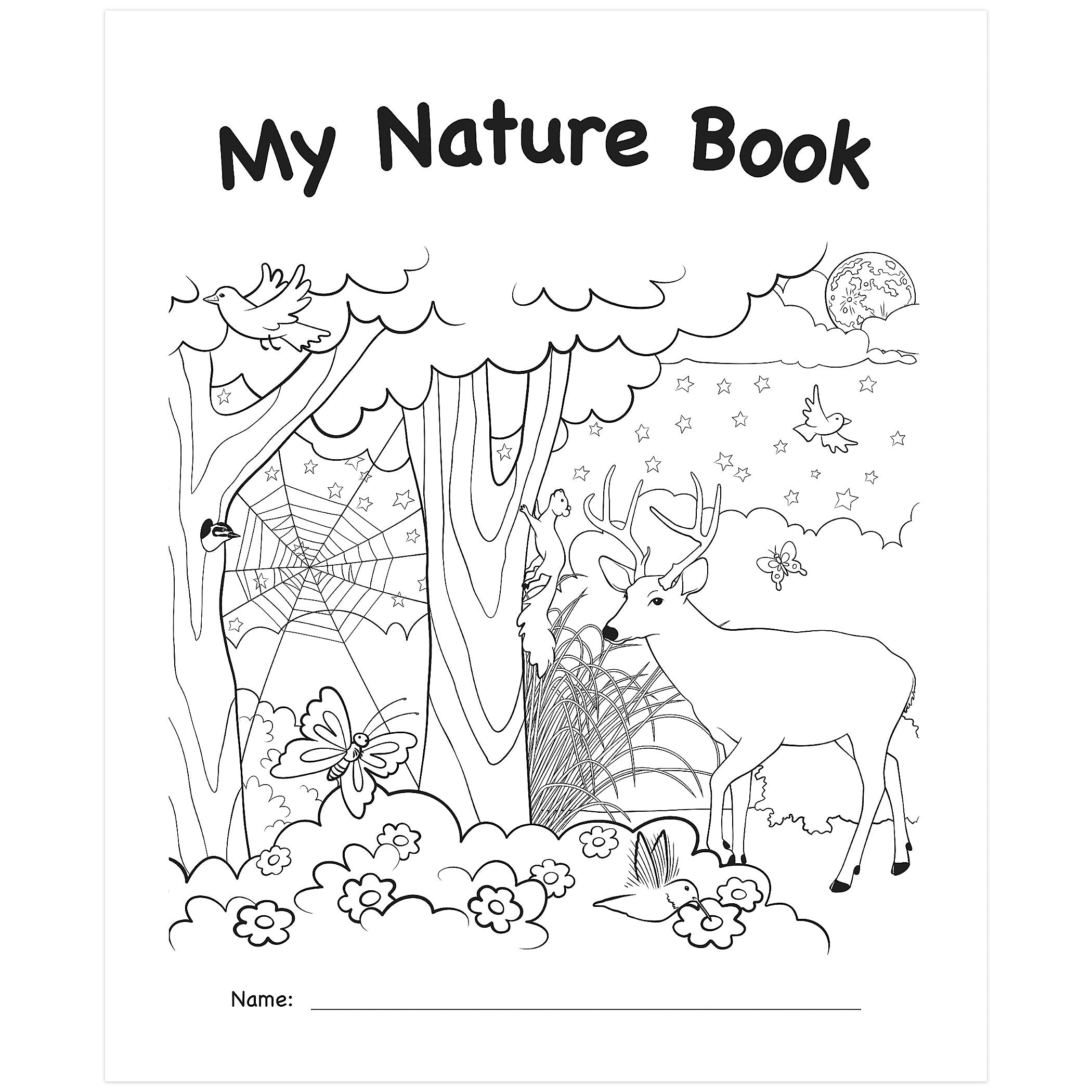 Teacher Created Resources My Own Books: My Own Nature Book Activity Book, 10/Pack