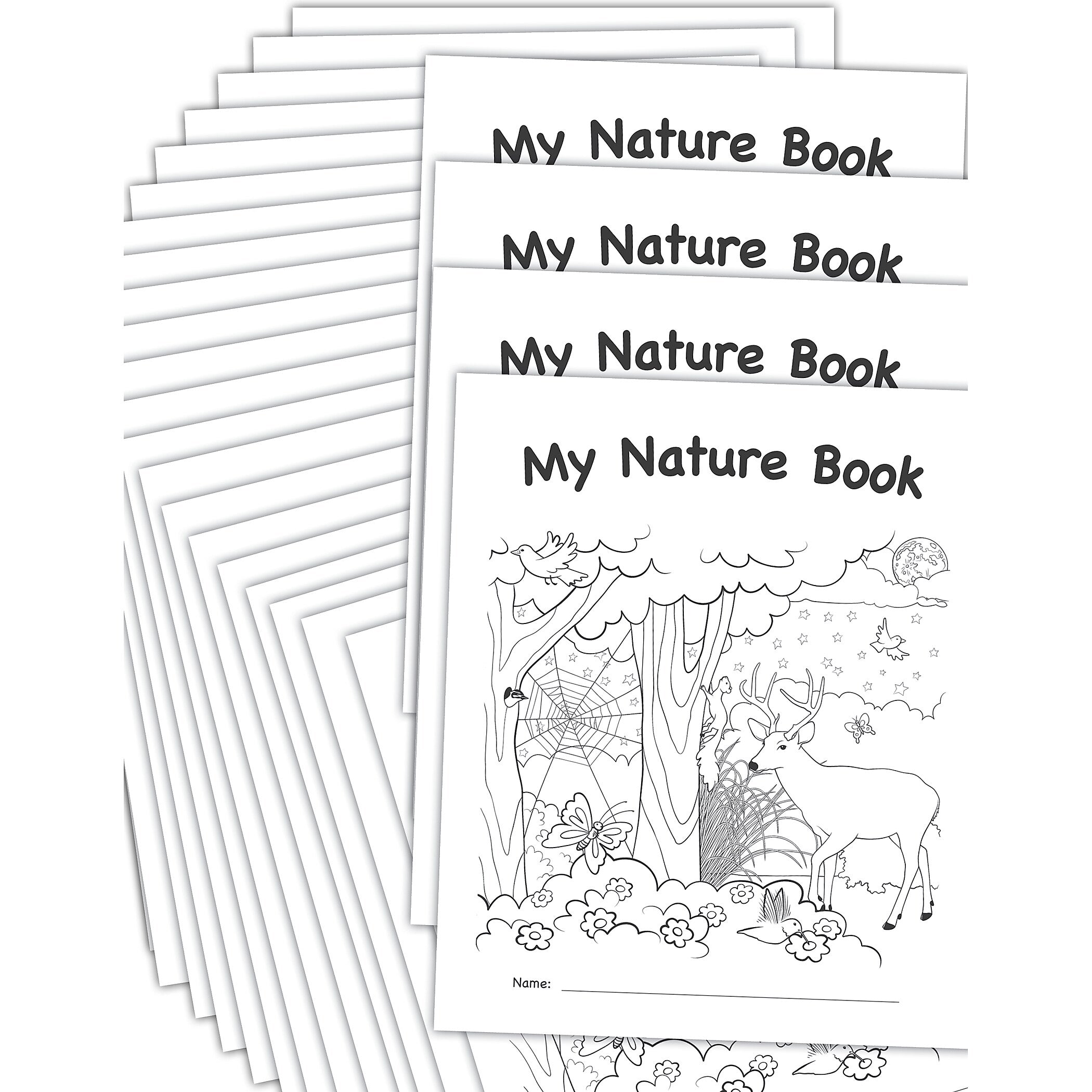 Teacher Created Resources My Own Books: My Own Nature Book Activity Book, 25/Pack