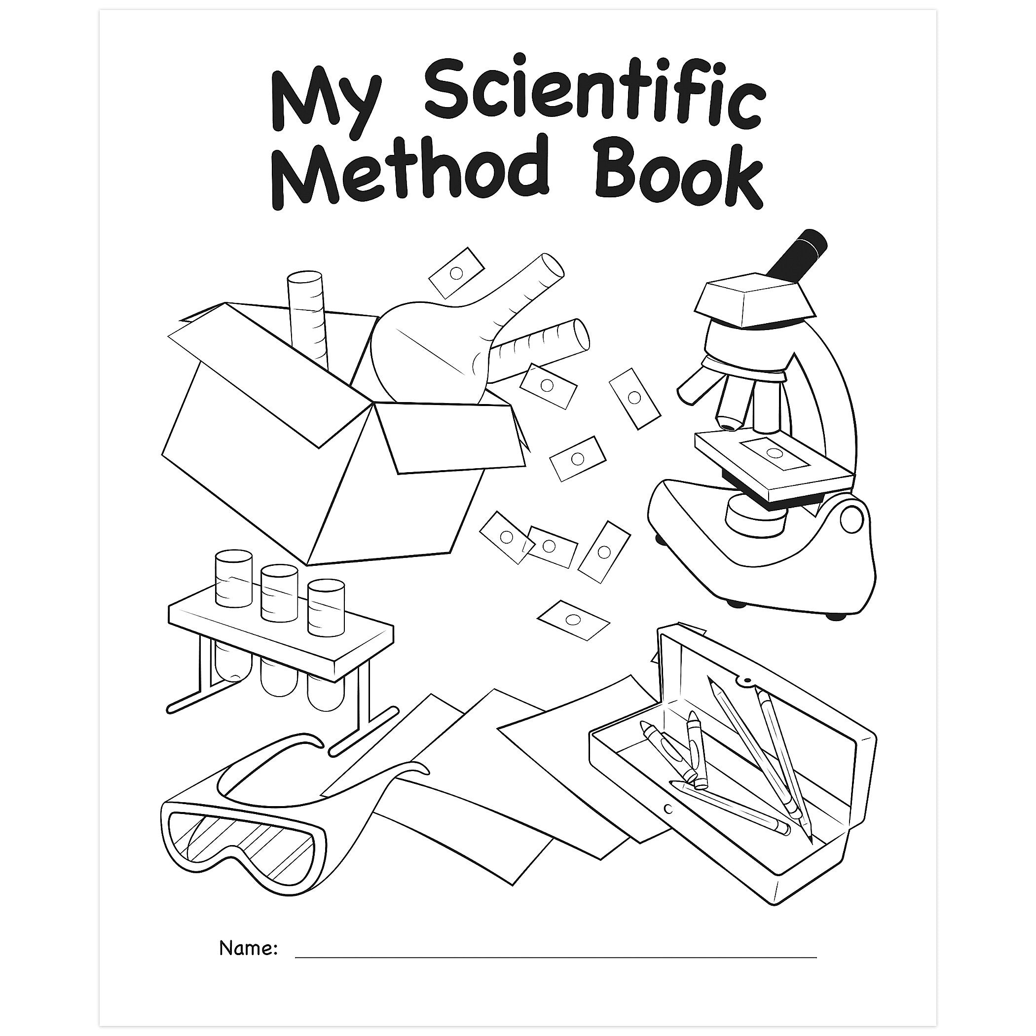 Teacher Created Resources My Own Books: My Own Scientific Method Book Activity Book, 25/Pack