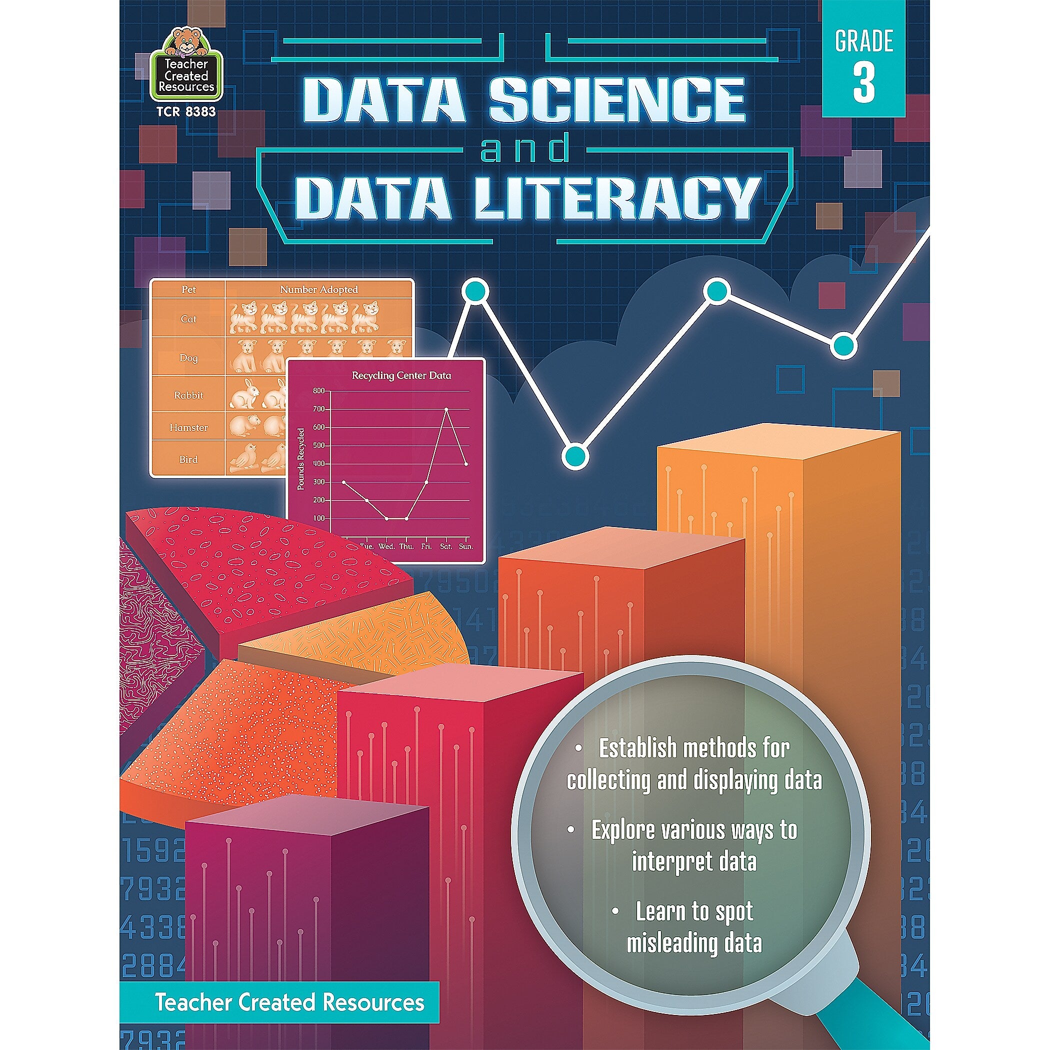 Teacher Created Resources Grade 3 Data Science and Data Literacy Workbook