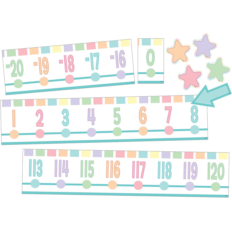 Teacher Created Resources Pastel Pop Numbers, Multicolored, 23/Set (TCR8446)