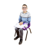 Bouncyband Washable Sensory Plush Lap Pad, Unicorn (BBALPUN)