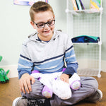 Bouncyband Washable Sensory Plush Lap Pad, Unicorn (BBALPUN)